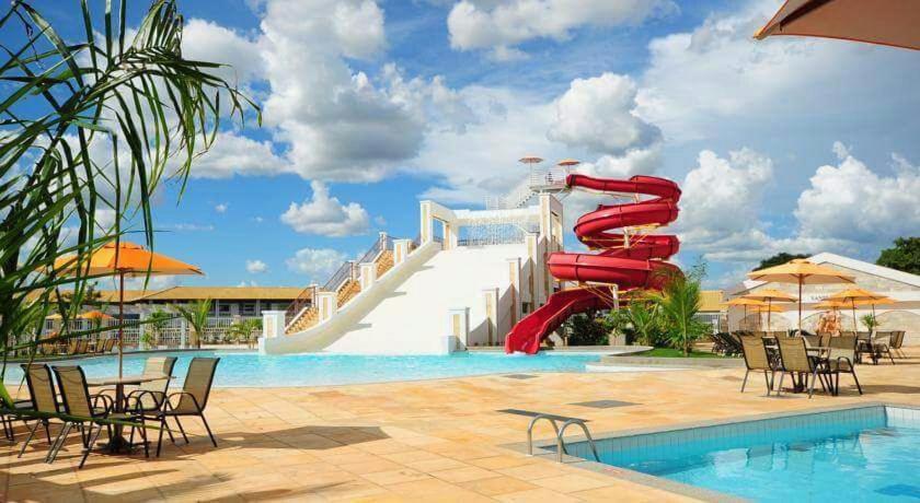 Caldas Novas Lacqua Di Roma IV - 2 Banheiros E Cozinha, Piscina 24 Horas Eksteriør bilde