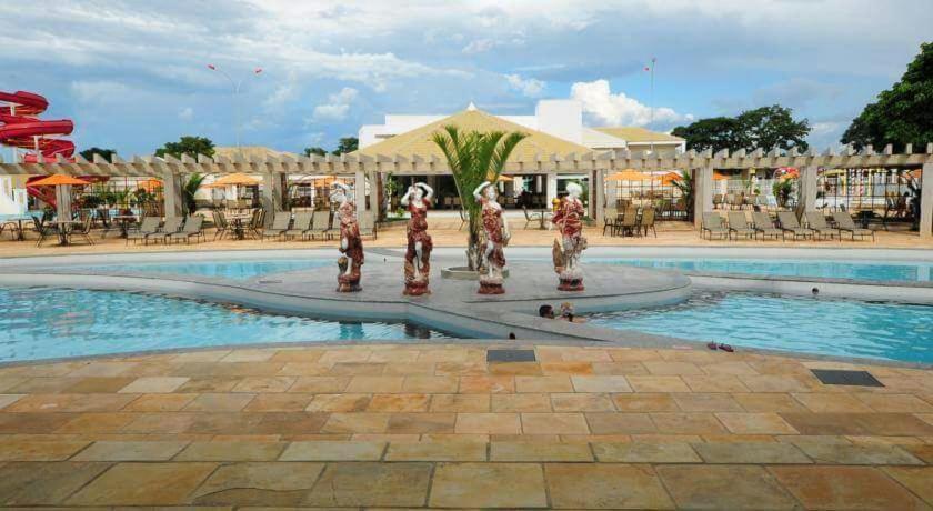 Caldas Novas Lacqua Di Roma IV - 2 Banheiros E Cozinha, Piscina 24 Horas Eksteriør bilde